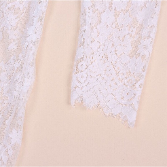 White lace maxi - Picture 4 of 7